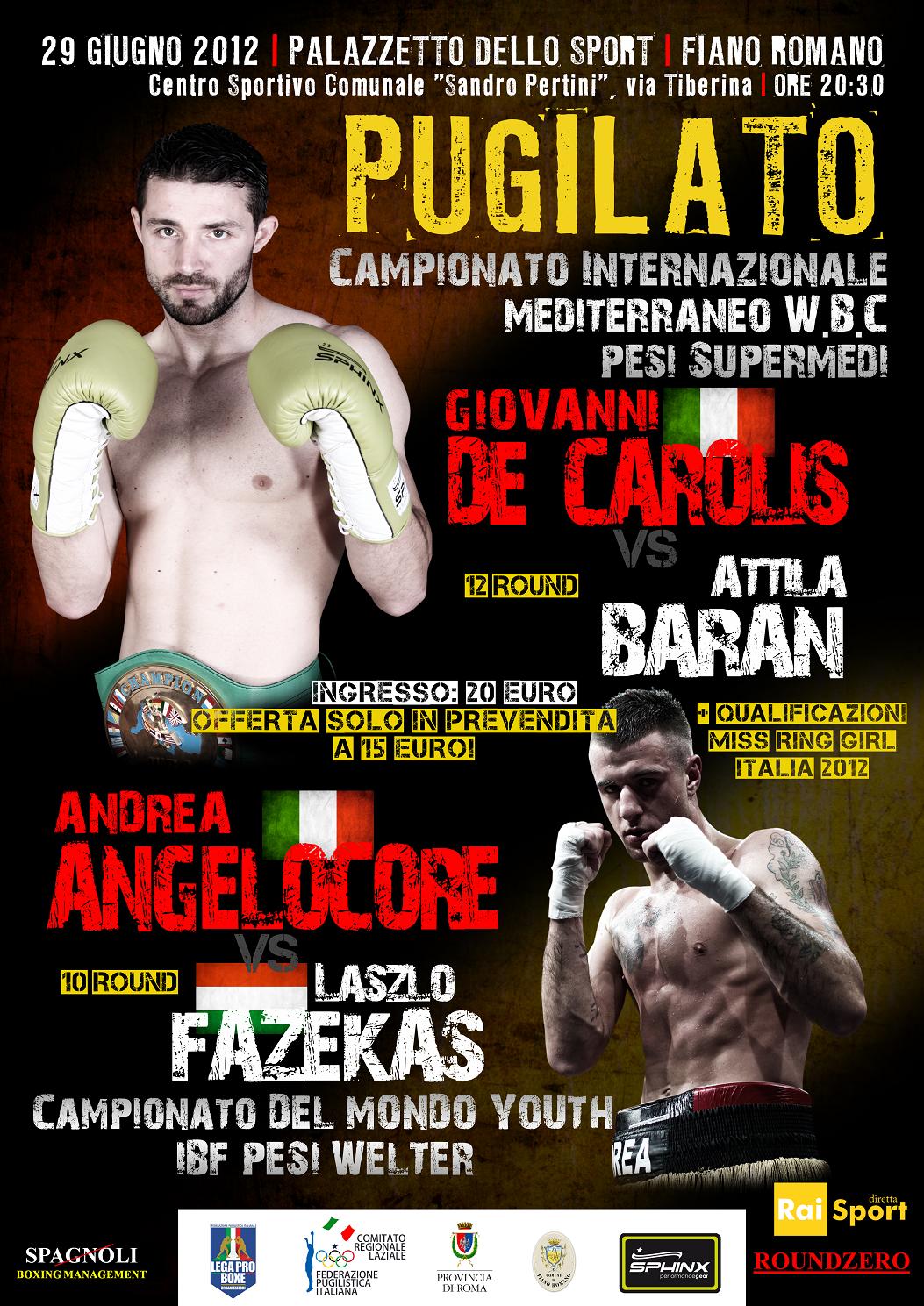 biglietti incontro boxe palermo